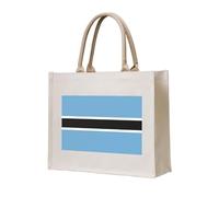 NABEAR Flag Of Botswana Canvas Carrying Tote Bag – Eco-Friendly Reusable Shopping Bag,Shoulder Bag For Women