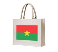 NABEAR Flag Of Burkina Faso Canvas Carrying Tote Bag – Eco-Friendly Reusable Shopping Bag,Shoulder Bag For Women