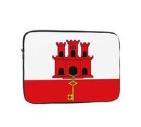 Nabear Flag of Gibraltar Premium Laptop Case-Shockproof & Portable Notebook Inner Bag, 10" 12" 13" 15" 17"