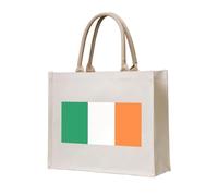 NABEAR Flag Of Irish Canvas Carrying Tote Bag â€“ Eco-Friendly Reusable Shopping Bag,Shoulder Bag For Women