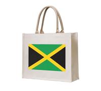 NABEAR Flag Of Jamaica Canvas Carrying Tote Bag â€“ Eco-Friendly Reusable Shopping Bag,Shoulder Bag For Women
