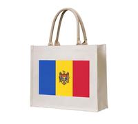 NABEAR Flag Of Moldova Canvas Carrying Tote Bag â€“ Eco-Friendly Reusable Shopping Bag,Shoulder Bag For Women