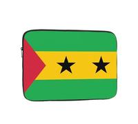 Nabear Flag of Sao Tome and Principe Premium Laptop Case-Shockproof & Portable Notebook Inner Bag, 10" 12" 13" 15" 17"