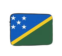 Nabear Flag of Solomon Islands Premium Laptop Case-Shockproof & Portable Notebook Inner Bag, 10" 12" 13" 15" 17"