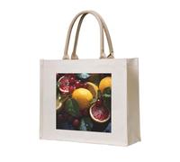NABEAR Fresh Grapefruit Lemon Canvas Carrying Tote Bag â€“ Eco-Friendly Reusable Shopping Bag,Shoulder Bag For Women