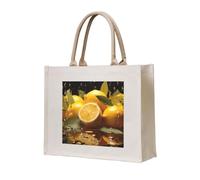 NABEAR Fresh Lemon Canvas Carrying Tote Bag â€“ Eco-Friendly Reusable Shopping Bag,Shoulder Bag For Women