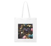 NABEAR Jungle Of Love Canvas Shopping Bag-Reusable,Eco-Friendly With Printed Shoulder Bag Tote Bag For Women