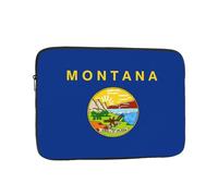 Nabear Nebraska State Flag Premium Laptop Case-Shockproof & Portable Notebook Inner Bag, 10" 12" 13" 15" 17"