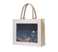 NABEAR Night Sky Canvas Carrying Tote Bag â€“ Eco-Friendly Reusable Shopping Bag,Shoulder Bag For Women