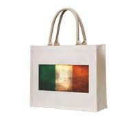 NABEAR Old Irish Flag Canvas Carrying Tote Bag â€“ Eco-Friendly Reusable Shopping Bag,Shoulder Bag For Women