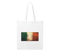 NABEAR Old Irish Flag Canvas Shopping Bag-Reusable,Eco-Friendly With Printed Shoulder Bag Tote Bag For Women