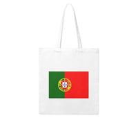 NABEAR Portuguese Flag Canvas Shopping Bag-Reusable,And Eco-Friendly With Printed Shoulder Bag Tote Bag For Women