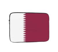 Nabear Qatar Flag Premium Laptop Case-Shockproof & Portable Notebook Inner Bag, 10" 12" 13" 15" 17"