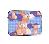 Nabear Rabbit Holding The Ball Premium Laptop Case-Shockproof & Portable Notebook Inner Bag, 10" 12" 13" 15" 17"