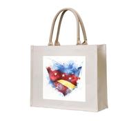 NABEAR The Star-Spangled Banner Canvas Carrying Tote Bag – Eco-Friendly Reusable Shopping Bag,Shoulder Bag For Women