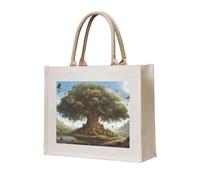 NABEAR Tree Of Life Canvas Carrying Tote Bag – Eco-Friendly Reusable Shopping Bag,Shoulder Bag For Women