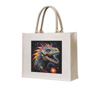 NABEAR Tyrannosaurus Bad Canvas Carrying Tote Bag – Eco-Friendly Reusable Shopping Bag,Shoulder Bag For Women