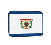Nabear West Virginia Flag Premium Laptop Case-Shockproof & Portable Notebook Inner Bag, 10" 12" 13" 15" 17"