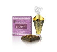 Nabeel Bakhoor Lamya, Premium Arabian Incense, Traditional Fragrance with Floral and Musk Notes, 40g Box
