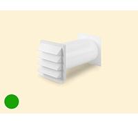 Naber 4044047 K- AIR R 150/150 Telescopic Wall Sleeve - Rundansc File - White