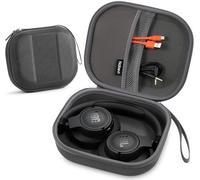 Nabevi Headphone Case - Hard Headset Case for JBL Tune 510BT 520BT 500BT JBL Tune 710BT 720BT 760NC, Carrying Case for JBL Live 660NC 670NC Noise Cancelling Headphones, Travel Cover Bag, Grey