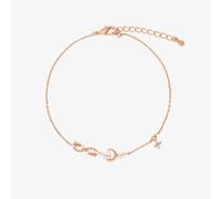 Nabi London Cubic butterfly moon bracelet - 18k rose gold plated