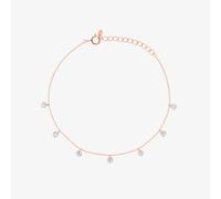 Nabi London Seven Drops Cubic Bracelet - 18k Rose gold vermeil