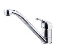Na OSTENO" Modern Swing Contemporary Single Lever Swivel Spout Kitchen Basin Sink Mixer Tap | Polished Chrome