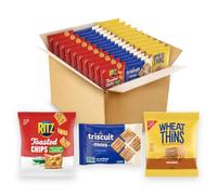 Nabisco Crackers Variety Pack, 3 Flavors, 40 Snack Packs