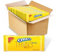 Nabisco, Oreo, Thins, 10.1oz Bag (Pack of 4) (Choose Flavors Below) (Vanilla Sandwich Cookies) by Oreo