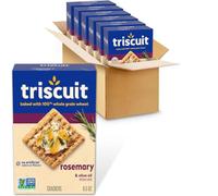 Nabisco Triscuit Rosemary & Olive Oil Crackers, 8.5 Oz (Pack of 6)