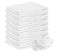 Nabob Wipers Lint Free Cloth 100% Cotton Cleaning Rags, Lint Free Cloths for Oiling Woods Tshirt Material for Cast Iron, Staining Wood, Dusting Cloth, Shoe Cleaning (45cmx45cm)