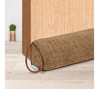 NABOWAN 32" Weighted Under Door Draft Stopper -Triangular Door Draft Blocker with Hook Loops for Easy Install, Save Energy, Home Room Essentials