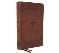 NABRE, New American Bible, Revised Edition, Catholic Bible, Large Print Edition, Leathersoft, Brown, Comfort Print: Holy Bible