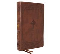 NABRE, New American Bible, Revised Edition, Catholic Bible, Large Print Edition, Leathersoft, Brown, Thumb Indexed, Comfort Print: Holy Bible