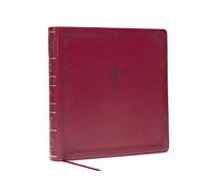 NABRE XL, Catholic Edition, Leathersoft, Burgundy, Comfort Print: Holy Bible