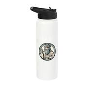 Nabu Babylonian God of Wisdom and Scribes Stainless Steel Insulated Water Bottle