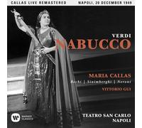 NABUCCO (NEAPEL, LIVE 20/12/1949) REMASTERED 2017 2 CD NEW VERDI,GIUSEPPE