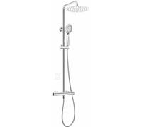 NAC_04OT Thermostatic Shower Set with Rain Head, Chrome