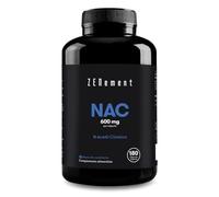 NAC 600mg - N-Acetyl-Cysteine - High Absorption - 180 Vegan Capsules | High Purity & Bioavailability - Additive-Free, Allergen-Free, Gluten-Free - 1 Daily, 6 Months - Zenement