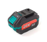 NAC battery, lithium ion battery 6.0 Ah, accessory for power tools, battery voltage 20 V, charging status LED lamp, no memory effect, B-60-LI-20 V