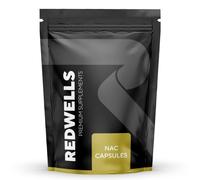 NAC Capsules REDWELLS 800mg N Acetyl L Cysteine No Fillers GMO Free - 30 Pack