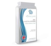 NAC N-Acetyl-Cysteine 600mg | 120 Capsules of Nac N-Acetyl-Cysteine | Vegan N-Acetyl-Cysteine Nutritional Supplements | High Bioavailability | UK Manufactured by xSpan Labs