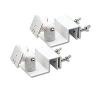 NACETURE 2 Pack Vinyl Siding Mount for Solar and Camera