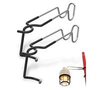 NACETURE Lantern Stand Hook Camping Light Pole - Heavy Duty Camping Lantern Stand Tent Camping Accessories, Tent Pole Hook Lantern Holder Hanger Clips for Camping Light Hooks, Grill, Hiking