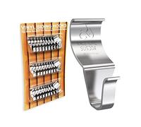 NACETURE Vinyl Siding Hooks (30 Pack) | Heavy Duty Outdoor Patio Décor Siding Clips | Siding Hooks for Hanging Outdoor String Lights | for Deck Decorations Outdoor Light Clips