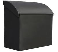 NACH MB-7000BLK Baxter Mailbox, 12.4x7.08x11.8 inch, Black
