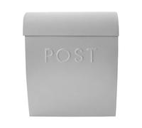 NACH Wall Mount Mailboxes for Outside, 5 x 12.75 x 10.75 inches, Gray Mailboxes for Outside Wall Mount, Waterproof Mailbox - The Sylvia Mailbox