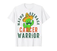 Nacho Average Cancer Warrior Funny Cactus T-Shirt