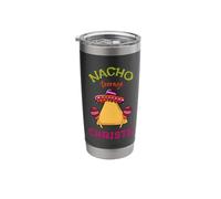 Nacho Average Christy Personalized Name Funny Taco Stainless Steel Insulated Tumbler